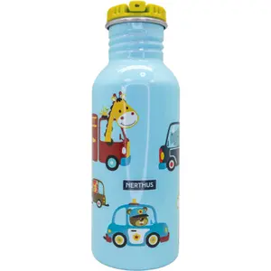 Einfachwandige Trinkflasche für Kinder Nerthus image-0