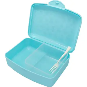 Lunchbox für Kinder + Trenner mit Gabel Nerthus image-1