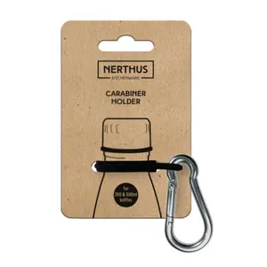 Flaschenöffner Schlüsselanhänger mit Karabiner Nerthus image-2