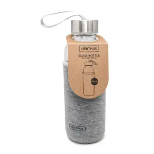 Neoprene glass bottle Nerthus 400 ml image-1