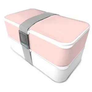 Lunch box doppia con posate Nerthus image-0