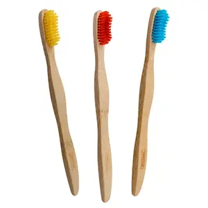 Spazzolino da denti in bambù Nerthus (x3) image-0