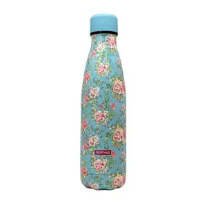 Double-walled bottle with patterns Nerthus image-0