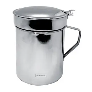 Vetput met metalen filter Nerthus 900 ml image-0