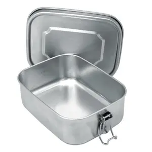 Stainless steel lunch box Nerthus 800 ml image-0