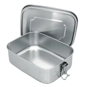 Rvs lunchtrommel Nerthus 1200 ml image-0