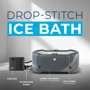 Bain de récupération de glace avec refroidisseur NetSpa Järvi image-3