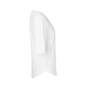 T-shirt z półdługim rękawem damski Neutral image-2