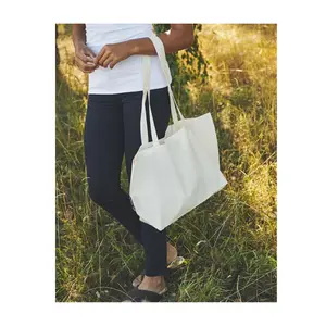 Tote Bag with Gusset Neutral image-1