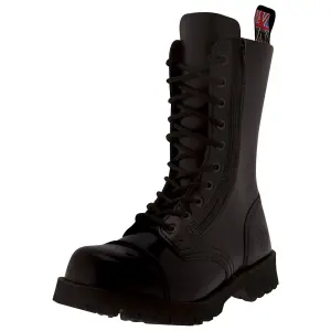 Bottes 10 trous zippé Nevermind image-1