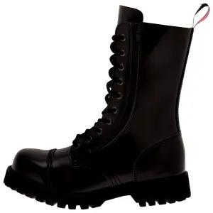 Bottes 10 trous zippé Nevermind image-0