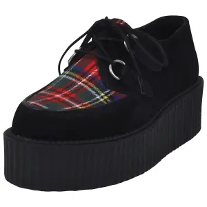 Children's Trainers Nevermind Creepers Tartan image-2
