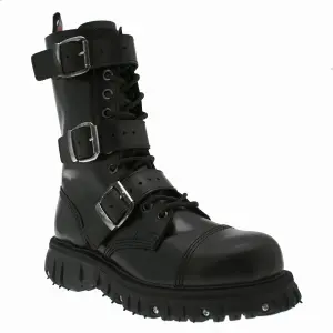 Bottes 12 trous bouclés Buckles Nevermind image-1