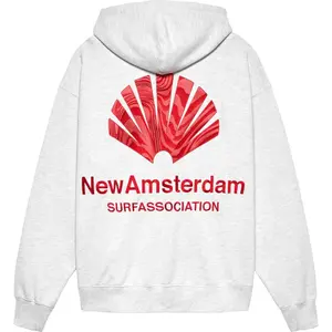Hooded sweatshirt New Amsterdam Surf Association Logo image-1