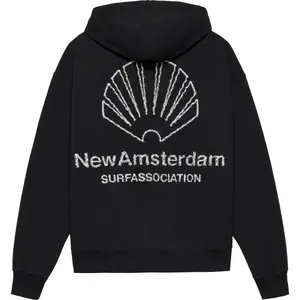 Hooded sweatshirt New Amsterdam Surf Association Logo image-1