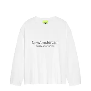 T-shirt manches longues avec logo New Amsterdam Surf Association