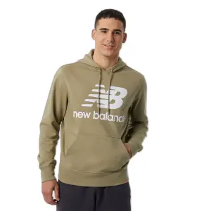 Novo capuz com logótipo empilhado de equilíbrio essencial image-0