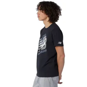 Maillot New Balance graphic heathertech image-2