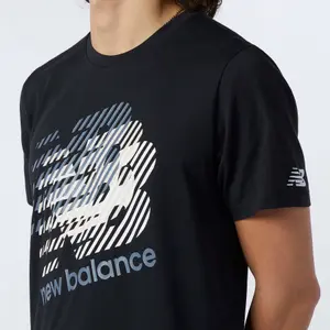 Maillot New Balance graphic heathertech image-3