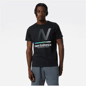 T-shirt New Balance graphic heathertech image-0