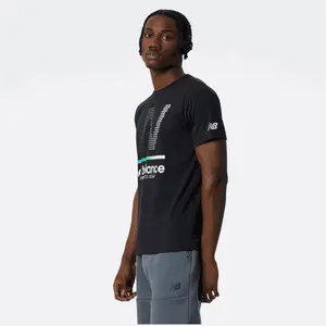 T-shirt New Balance graphic heathertech image-2