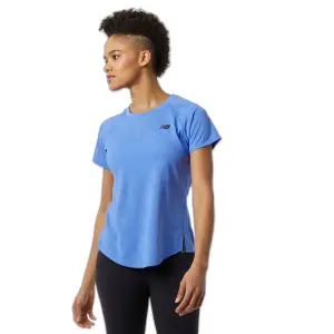 T-shirt jacquard femme New Balance Q Speed image-0