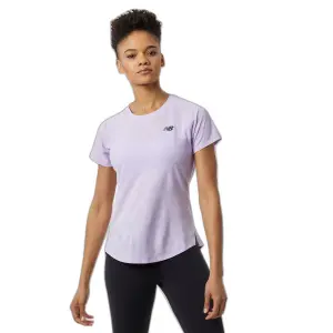 T-shirt jacquard femme New Balance Q Speed image-0