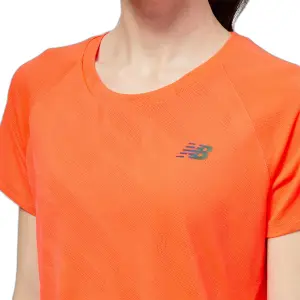 T-shirt jacquard femme New Balance Q Speed image-3