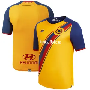 Ausweichtrikot für Kinder AS Roma 2021/22 image-0