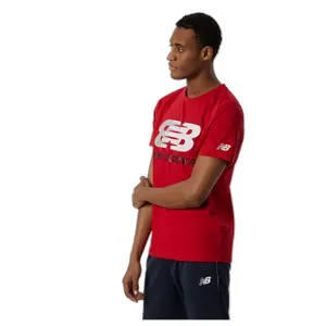 T-shirt New Balance graphic heathertech image-1