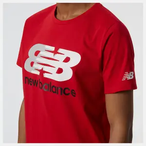 T-shirt New Balance graphic heathertech image-3