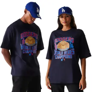 Oversized T-shirt Los Angeles Dodgers New Era MLB World Series image-3