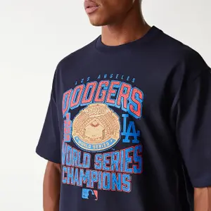 Oversized T-shirt Los Angeles Dodgers New Era MLB World Series image-5