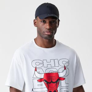 T-shirt oversize Chicago Bulls NBA Outline Graphic image-2