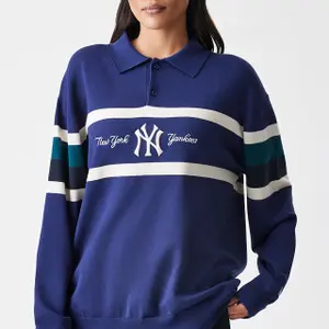 New York Yankees long sleeve polo MLB image-1