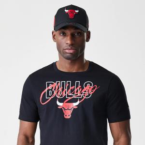 T-shirt oversize Chicago Bulls NBA Script Graphic image-3