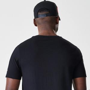 T-shirt oversize Chicago Bulls NBA Script Graphic image-4