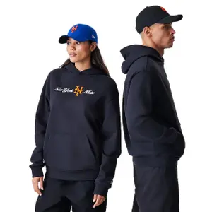 Sudadera con capucha oversize New York Mets MLB Script image-0