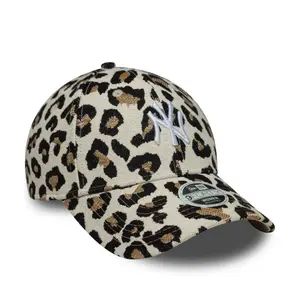 Los Angeles Dodgers baseballpet voor vrouwen New Era 9Forty Leopard Midi image-2