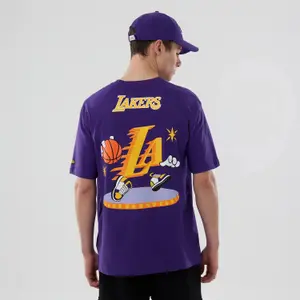 T-Shirt Los Angeles Lakers New Era Lifgra 3241 image-6
