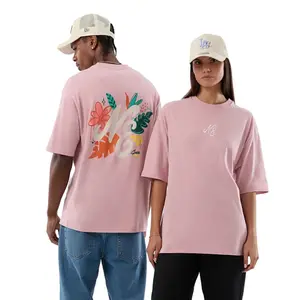 Oversized T-shirt New Era Floral image-2