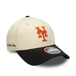 New York Mets baseball cap New Era 9Forty Slide Script image-2
