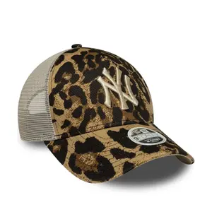 Cappellino trucker donna New York Yankees New Era 9Forty Leopard image-1