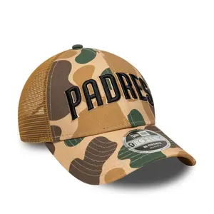 San Diego Padres Trucker Cap New Era 9Forty Wordmark image-1