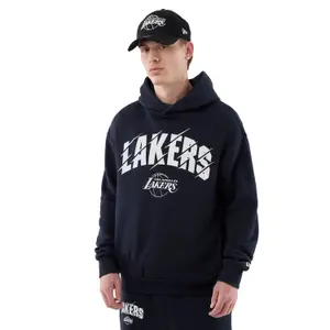 Mikina s kapucí LA Lakers New Era NBA Core Plus