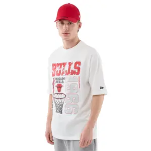 Oversize tričko Chicago Bulls NBA New Era