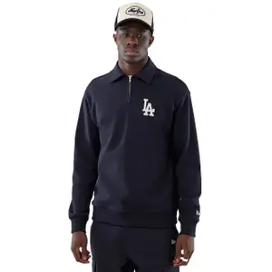 Felpa con 1/4 di cerniera New Era Los Angeles Dodgers MLB