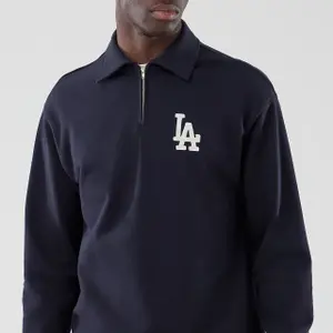 Felpa con 1/4 di cerniera New Era Los Angeles Dodgers MLB image-3