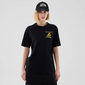 T-shirty New Era Los Angeles Lakers NBA Court Graphic image-1
