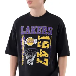 Oversized tričko LA Lakers NBA New Era image-2